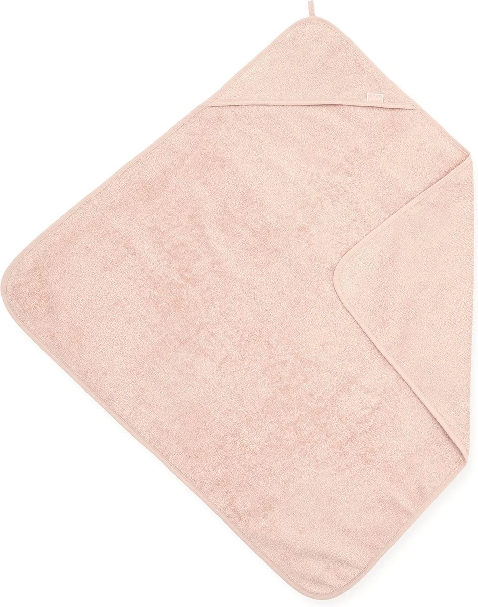 Jollein Badcape Badstof 75x75cm - Pale Pink - Afbeelding 7