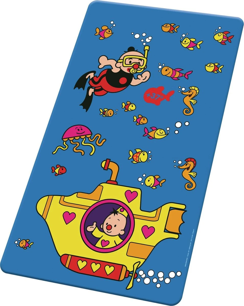 Bumba Badmat - Met Warmte Indicator - Antislip Met Zuignappen