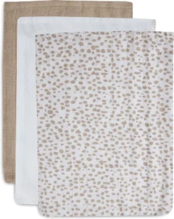 Jollein Baby Washandje Hydrofiel Dotted - 3 Stuks