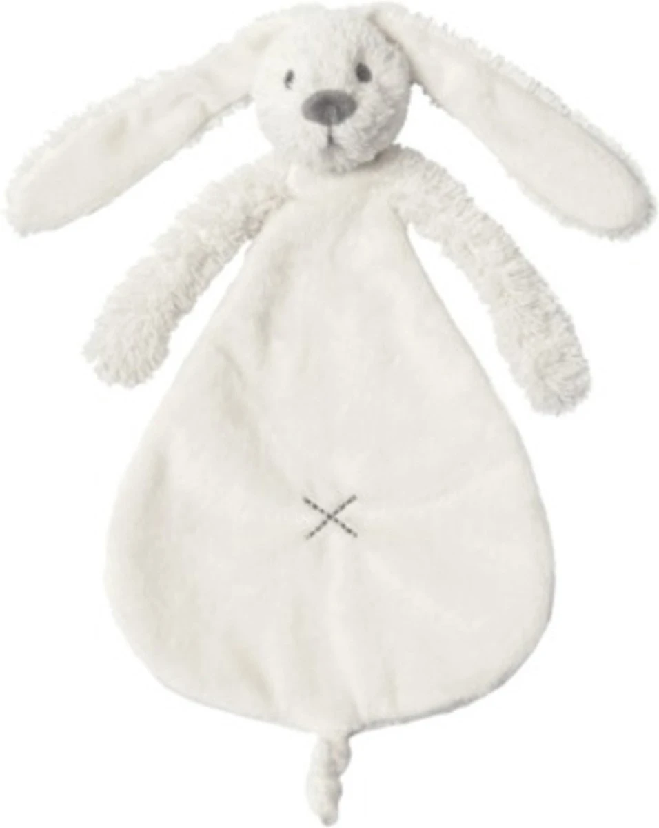 Happy Horse Konijn Richie Knuffeldoekje - Wit - Baby Cadeau - Afbeelding 2