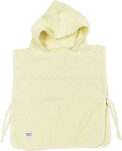 Meyco Badponcho Basic Badstof - 1-3 Jaar - Soft Yellow
