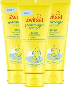 Zwitsal - Goedemorgen Haargel - 3 X 100 Ml - Voordeelverpakking