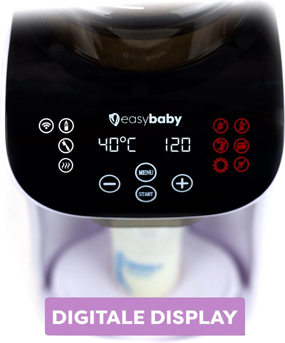 Easybaby Flesvoeding Apparaat / Baby Senseo - Baby Fles Maker - Flessenwarmer - Flesverwarmer - Afbeelding 8